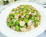 毛豆杂炒豆腐