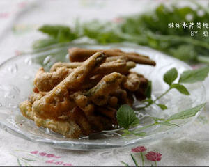 酥炸水芹菜梗