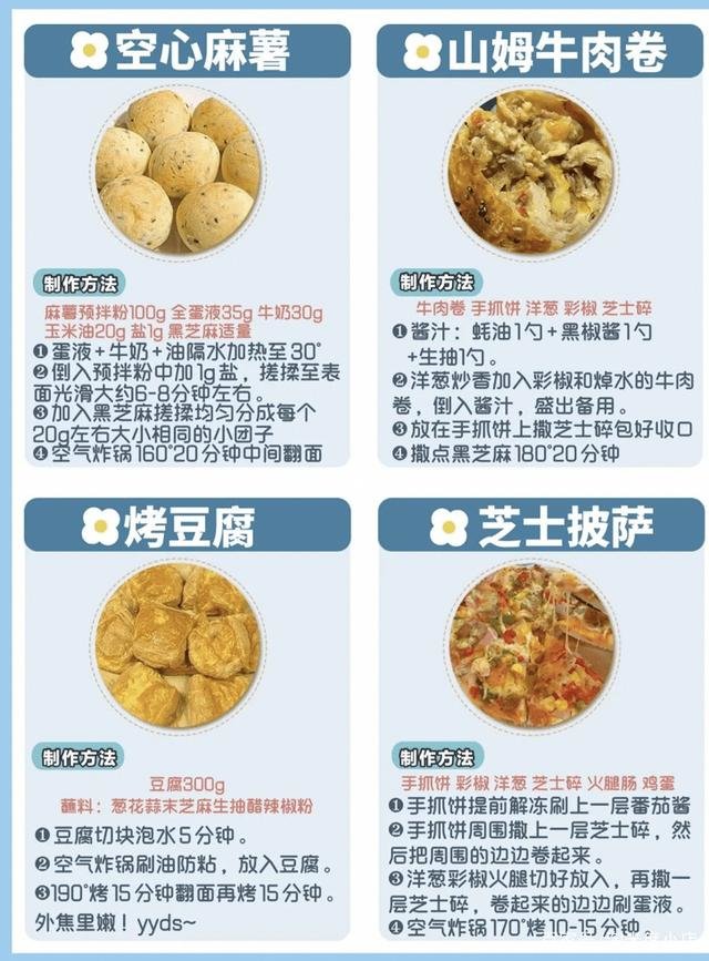 5分钟懒人食谱有哪些？空气炸锅懒人菜谱有哪些？6