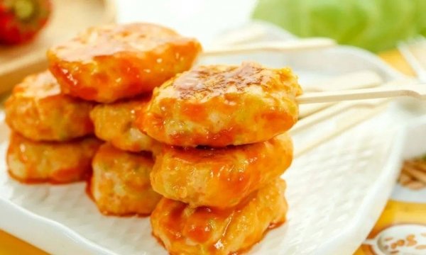 虾饼怎么做-糖醋虾饼的做法2